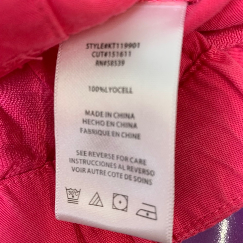 Kut from the Kloth Sleeveless Top Womens Small Magenta NEW KT119901 Twist Front - Picture 4 of 8